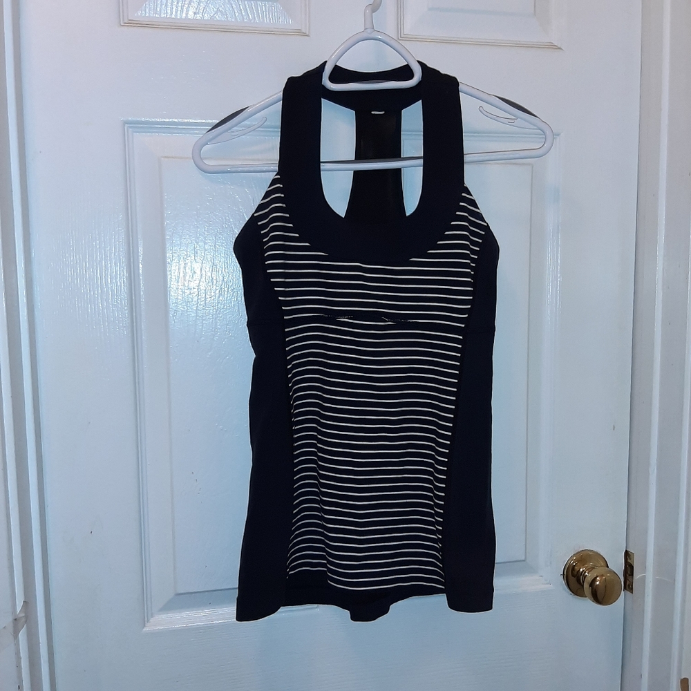 Lululemon Parallel Stripe Scoop Tank